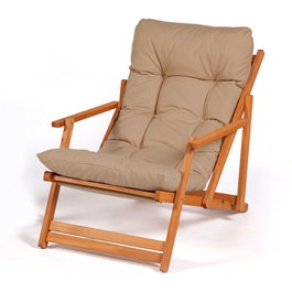 Hanah Home Silla de Jardín My008 - Marrón